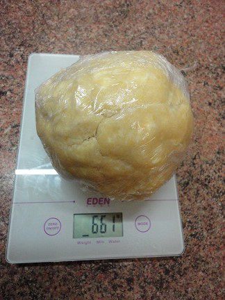 Песочные пирожные с яблоками