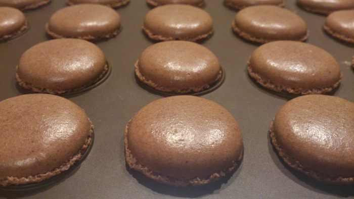 Печенье &amp;quot;Макарон&amp;quot; с карамельно-шоколадным кремом