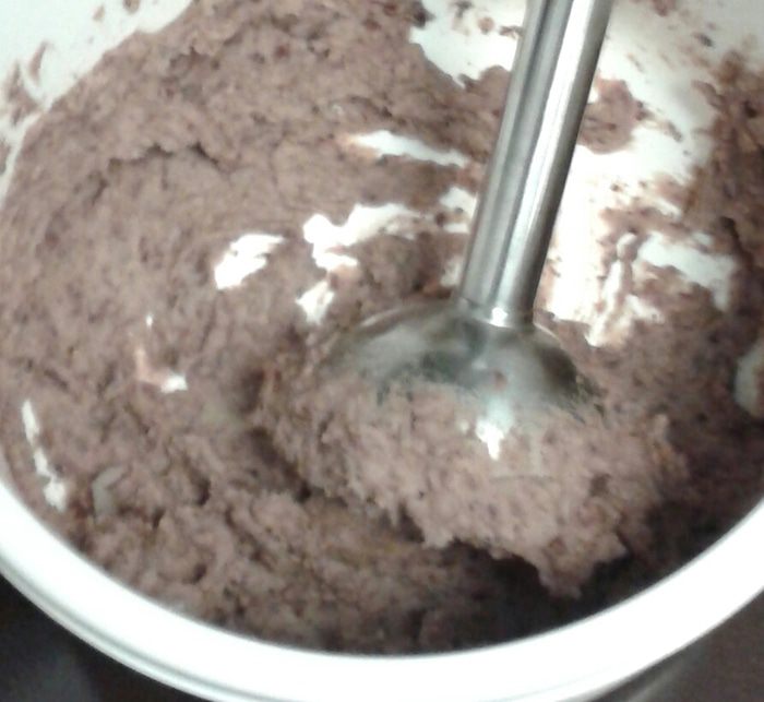 Овощная галета с фасолью и брокколи