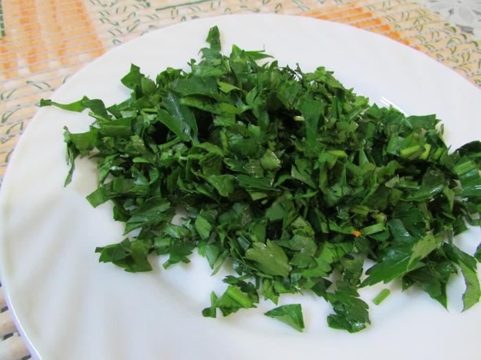 Куриные желудки с овощами
