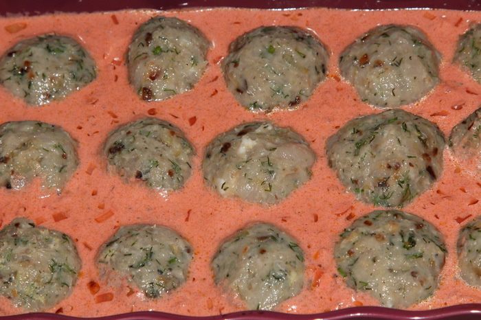 Фрикадельки с сюрпризом