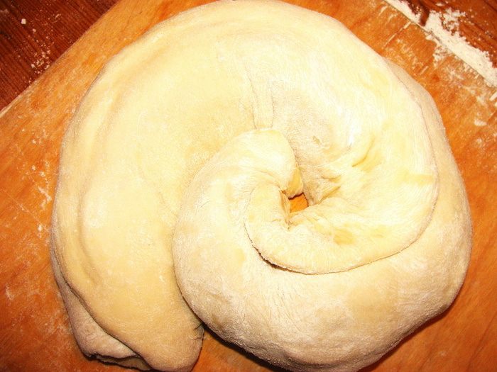  Пирог &amp;quot;Шоколадно-банановая улитка&amp;quot; по мотивам рецепта Юлии Высоцкой