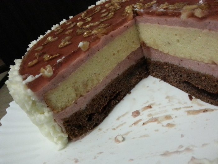 Торт &amp;quot;Клубника со сливками&amp;quot;