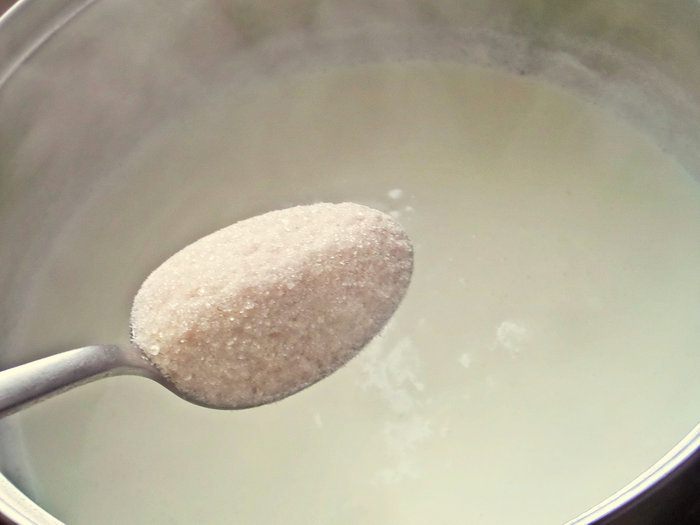 Мороженое из риса и мармелада