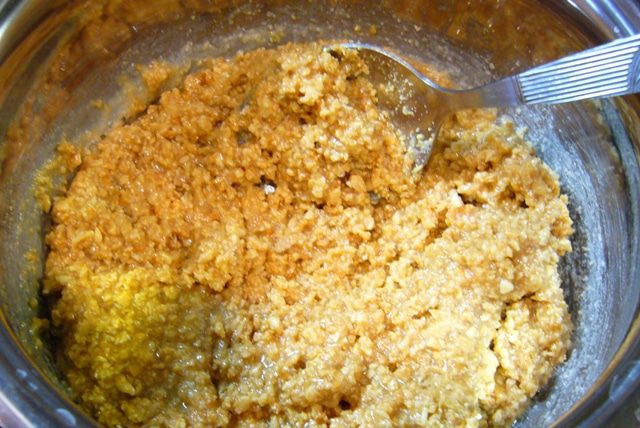 Марципановое полено