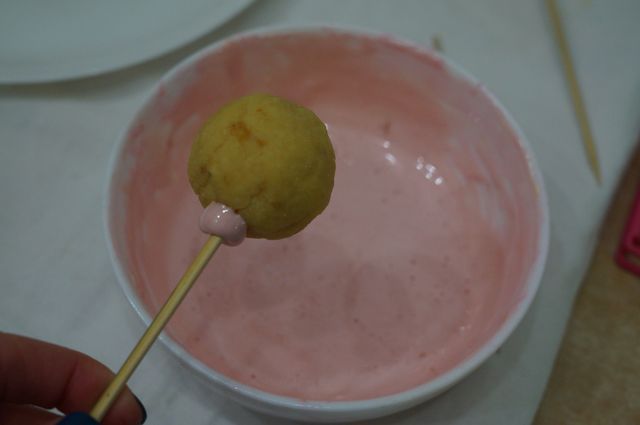 Пирожные &amp;quot;Розовые Кейк Попсы&amp;quot;