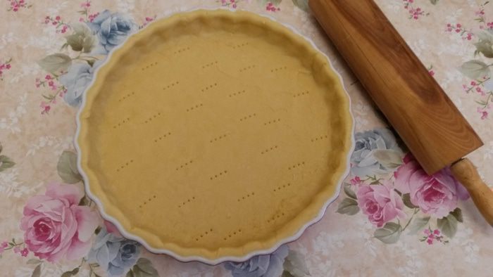 Тарт с мясными фрикадельками