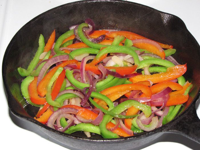 Фахитас с курицей