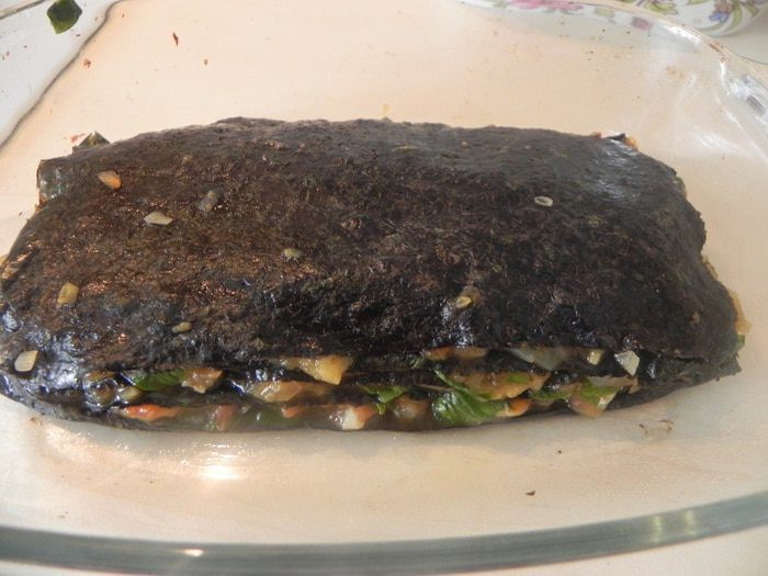 &amp;quot;Наполеон&amp;quot; из баклажанов с нори