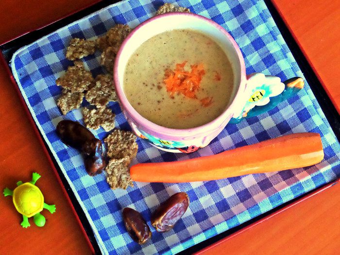 Морковно-ореховый смузи
