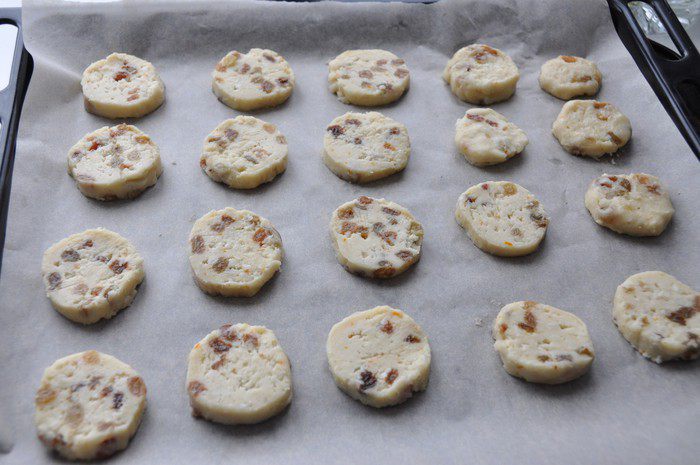 Печенье «Сабле с изюмом и ромом» (от Марты Стюарт)