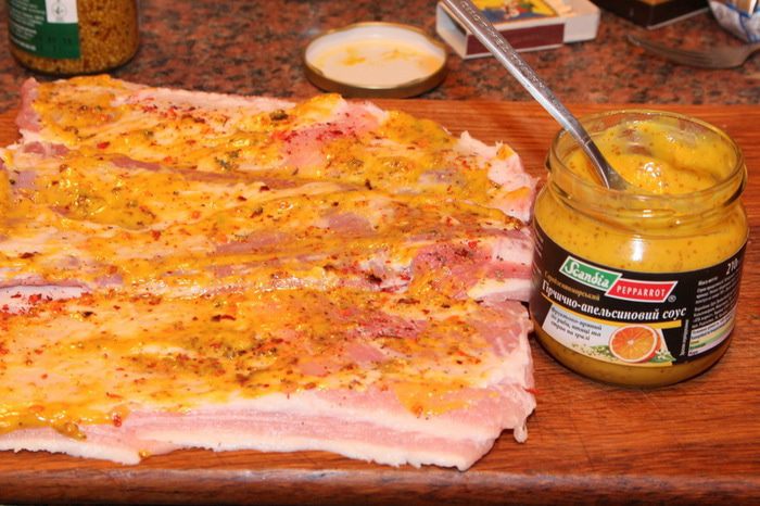 Рулет из подчеревины