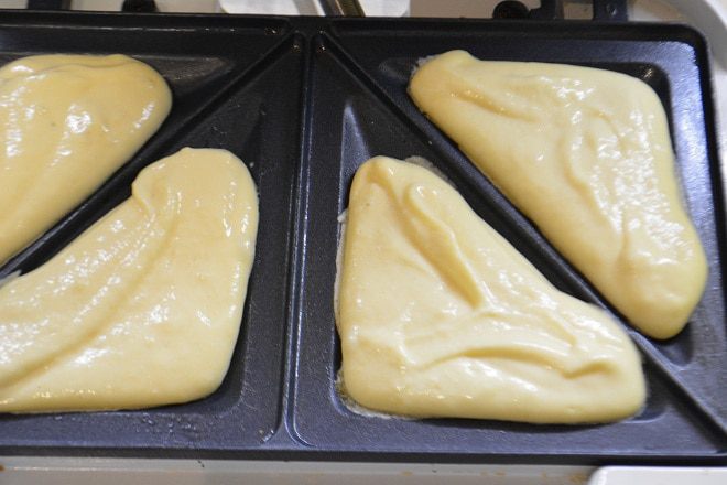 Сырники в сэндвичнице