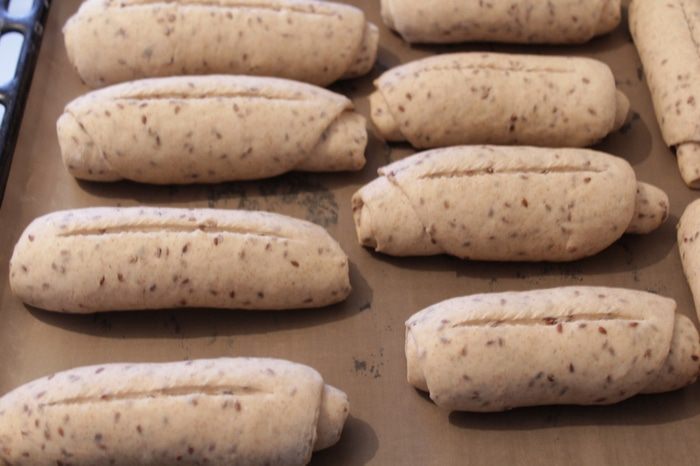 Хлебцы с семенами льна