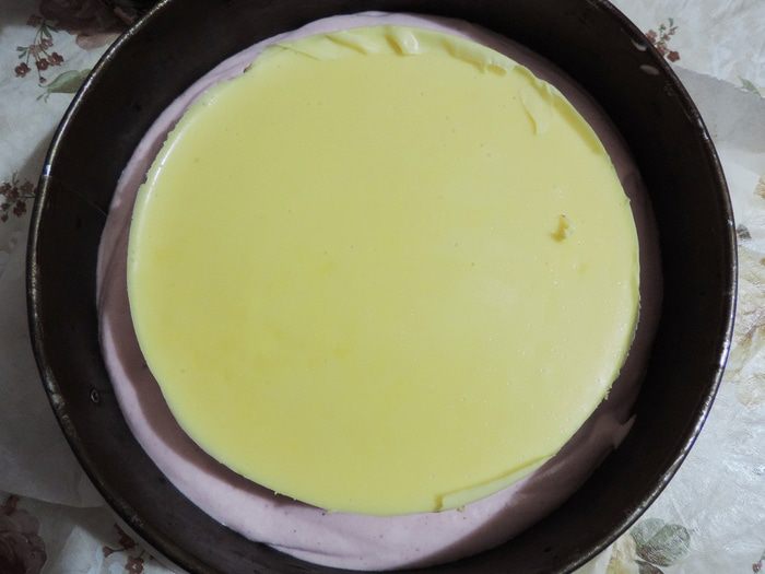 Клюквенный торт-мусс с миндальным пралине &amp;quot;Праздничный&amp;quot;