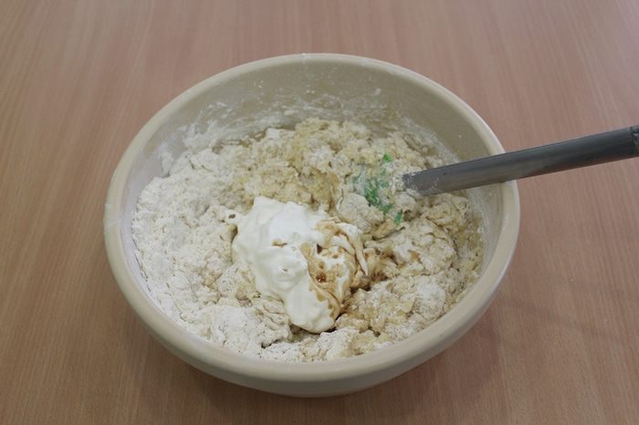 Пасхальный кулич на сметане