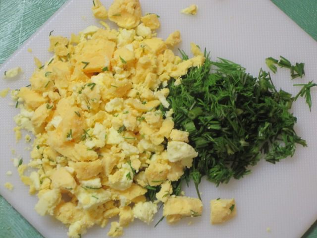 Салат картофельный с сельдью