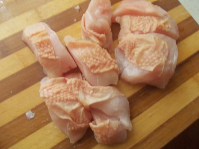 Баклажаны, фаршированные курицей