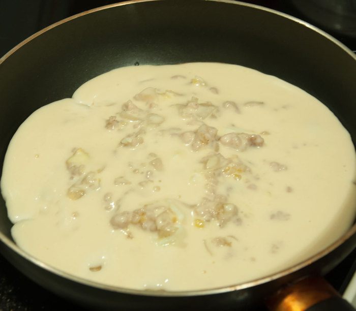 Блины с припеком