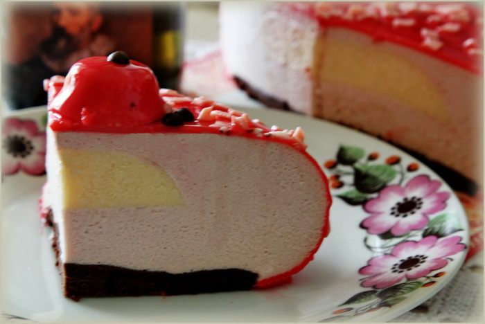 Творожно-муссовый торт «Эклипс»