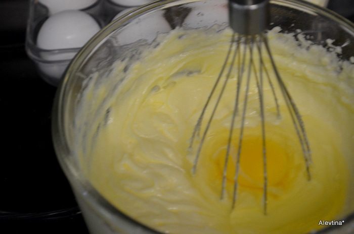 Ежевичный джемовый кекс