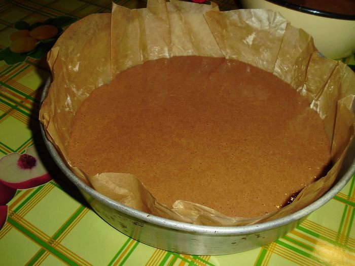 Шоколадный торт с черносливом