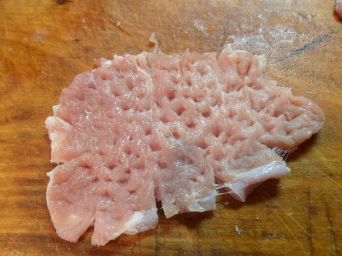 Мясо с инжирным соусом
