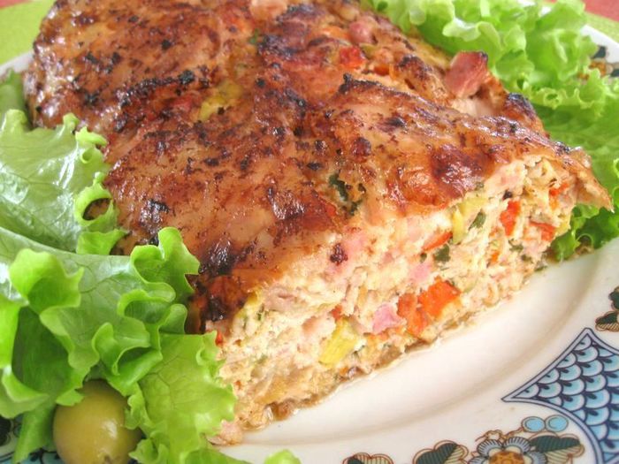  Курица по-итальянски     