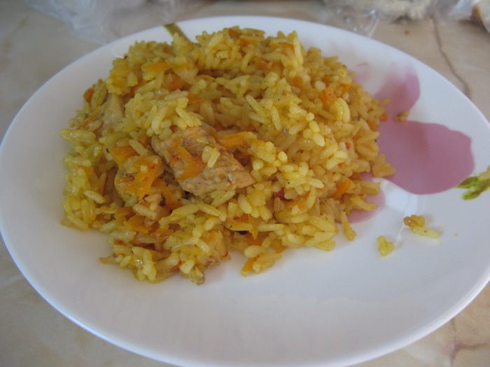 Плов со свининой