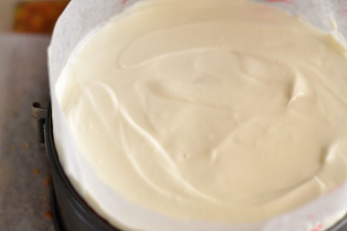 Медовый торт с малиновым мармеладом