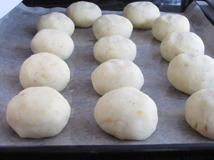 Картофельные зразы с капустой из духовки