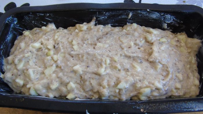 Орехово-кабачковый кекс