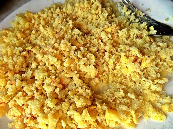 Бутерброд &amp;quot;Килька, картошка, киви&amp;quot;