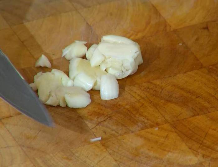 Капоната с кабачком и картофелем