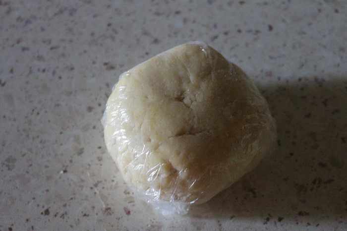 Песочный пирог с шоколадом