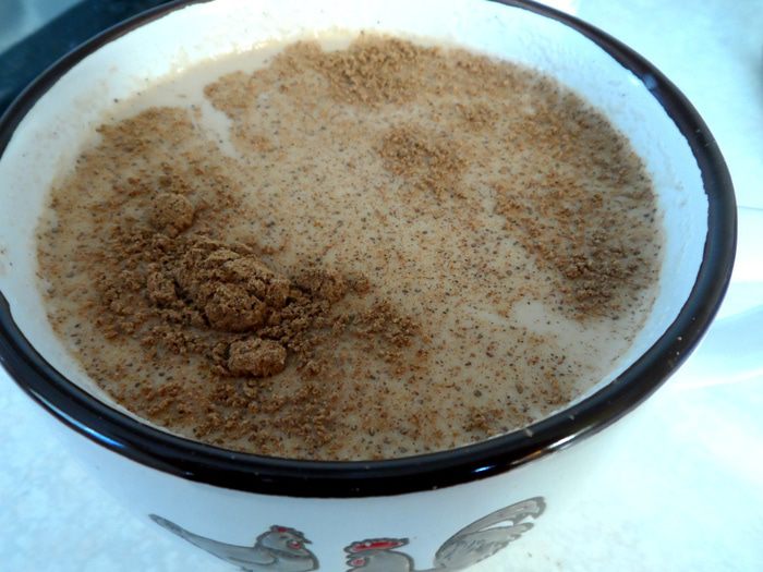 Калмыцкий чай с сахаром и корицей