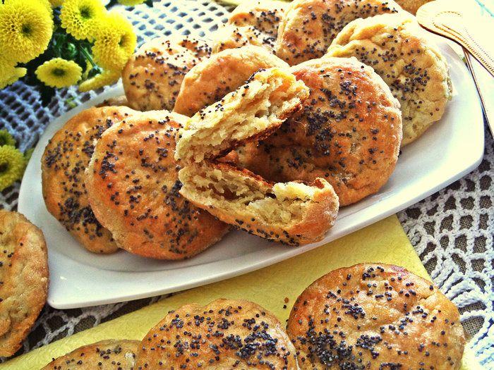 Картофельные пышечки с маком