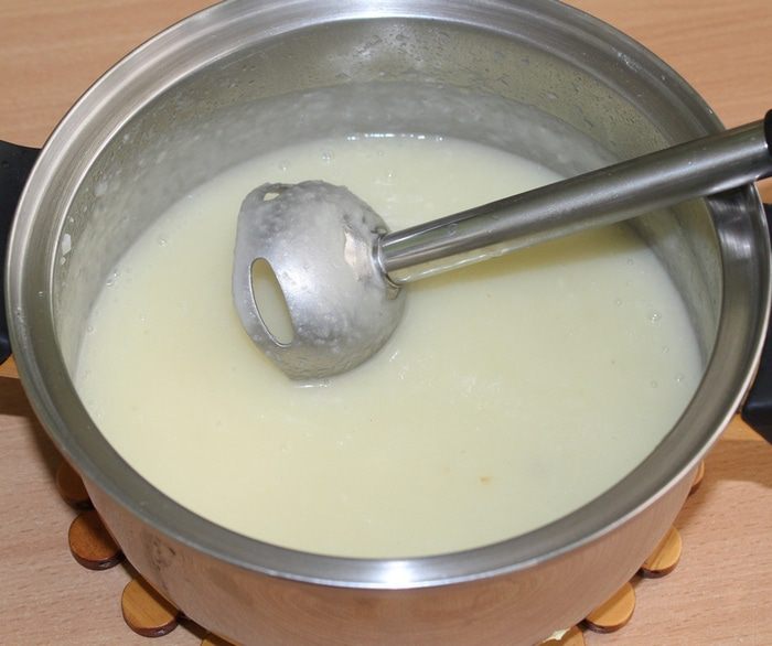 Кабачковый суп с белым вином