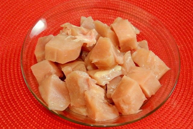 Курица с овощами по-домашнему