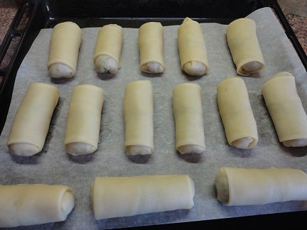 Постные пирожки с гречкой и грибами