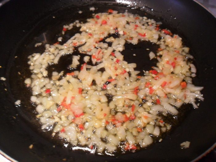 Паста с сыром и цукини