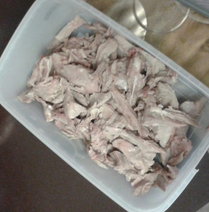 Мясной горшочек  с чечевицей