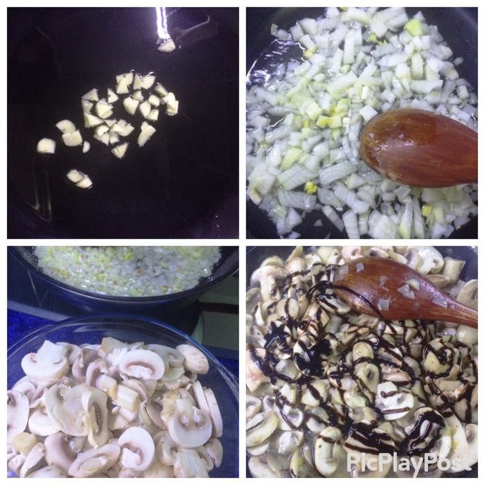 Закусочный куриный кекс с шампиньонами