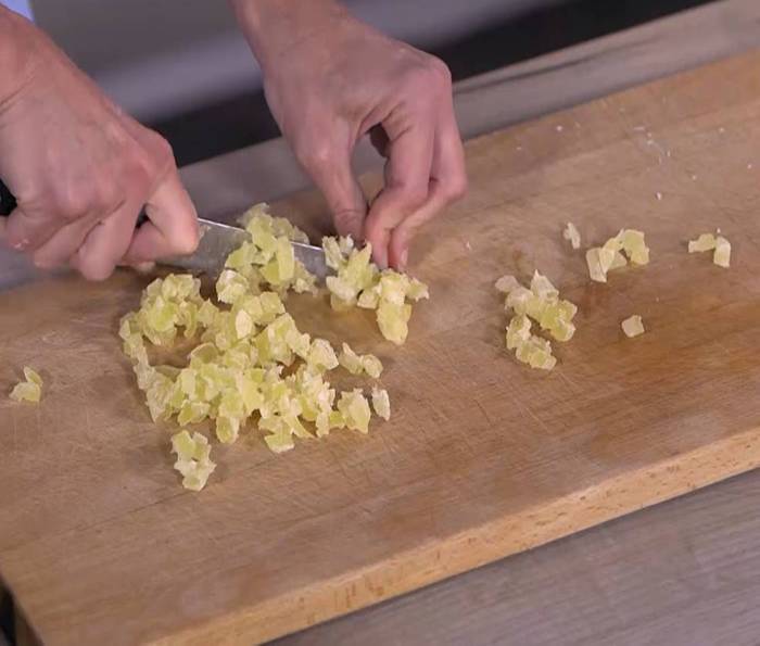 Кокосовое печенье с ананасами 