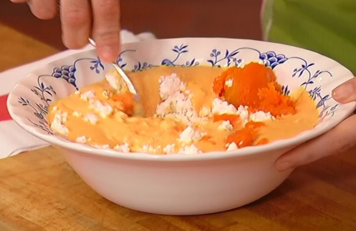 Ленивые тыквенные вареники 