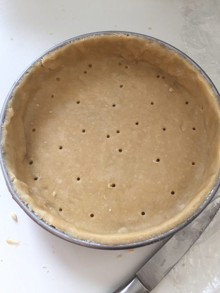 Тарт с франжипаном и грушами 