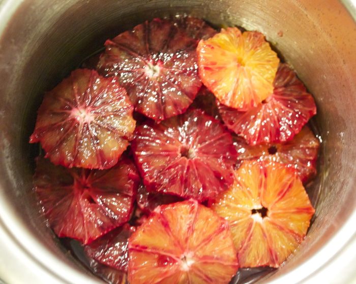 Чизкейк на рикотте с апельсинами