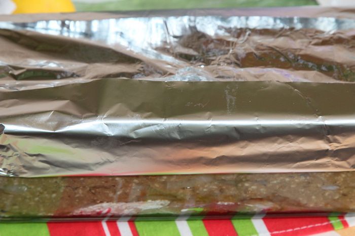 Рыба под баклажановой шубкой 