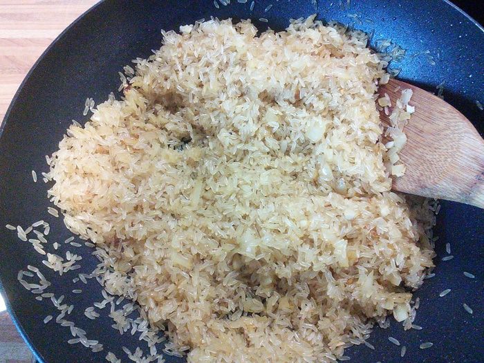 Паэлья с кроликом