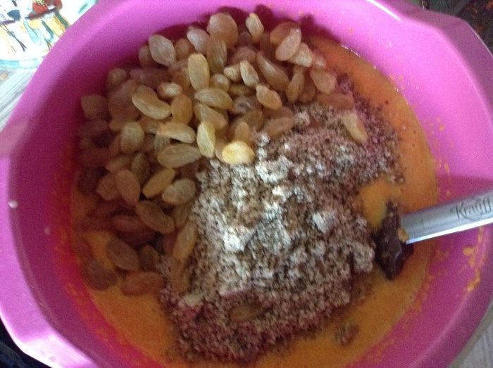 Морковный кекс (постный)